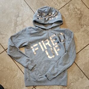 Gray NIKE hoodie